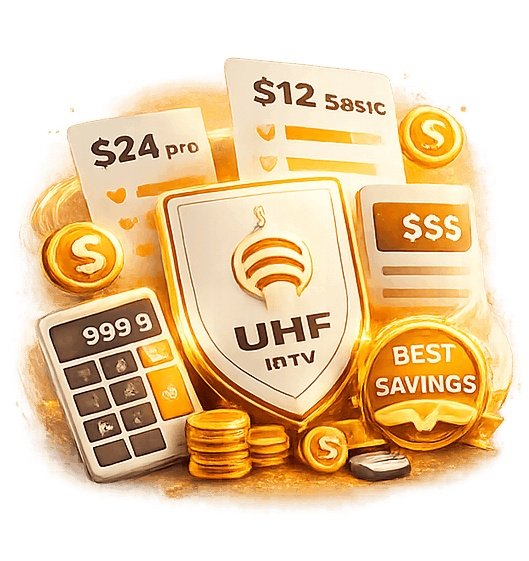 UHF IPTV pricing guide 2026